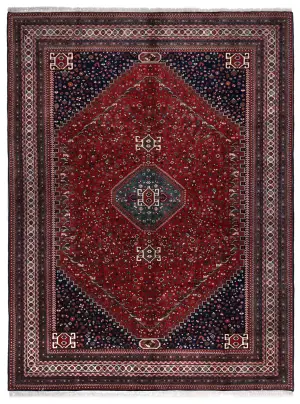 Indian Wool Ghashghai Navy - 9' x 11' 10''