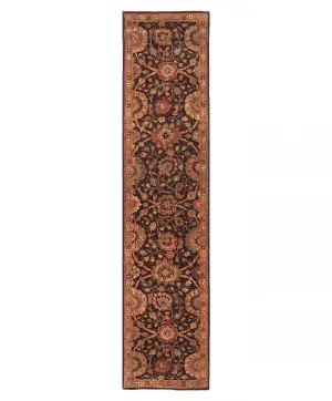 Indian Wool Kangri Brown - 2' 9'' x 12' 1''