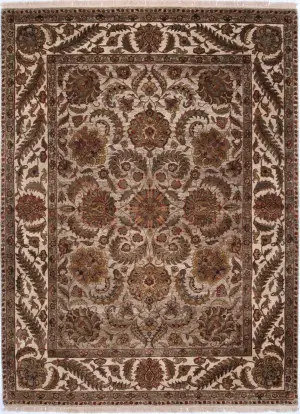 Indian Wool Magnolia Camel - 9' x 12'