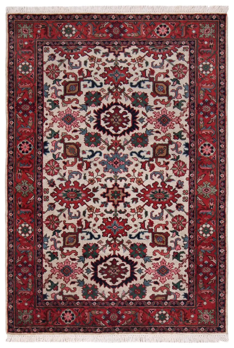 Indian Wool Mahal Rust  -  4'  x  5' 10''