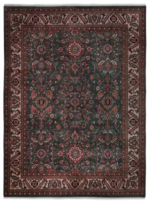 Indian Wool Mahal Soft Brown - 9' x 12'