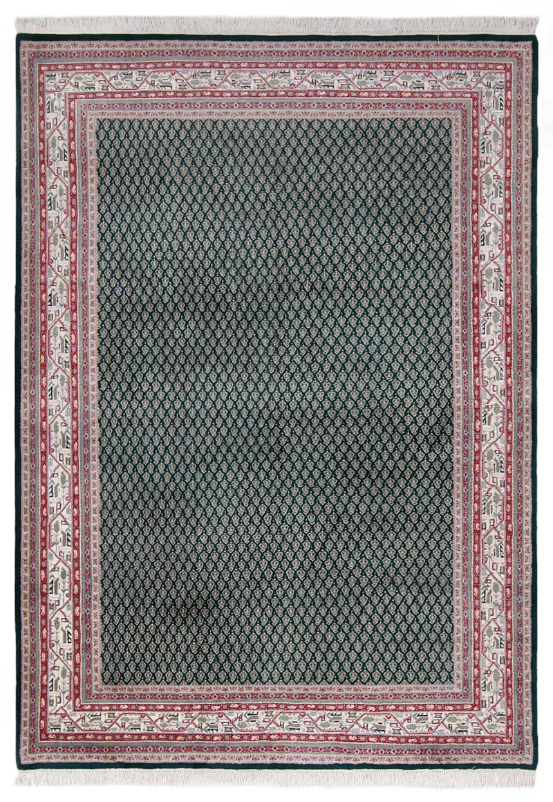 Indian Wool Mir Ivory  -  6' 2'' x  8' 7''