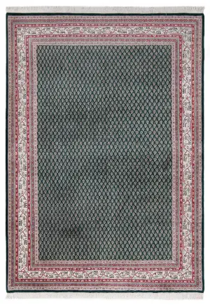 Indian Wool Mir Ivory - 6' 2'' x 8' 7''