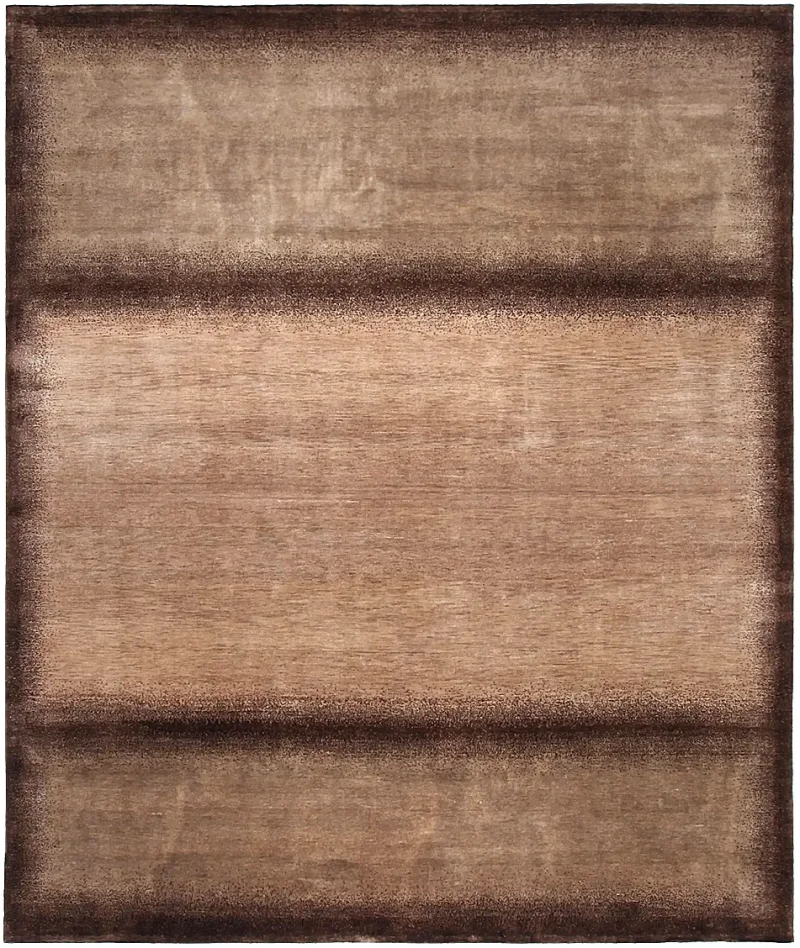 Indian Wool Modern Espresso  -  8'  x  9' 9''