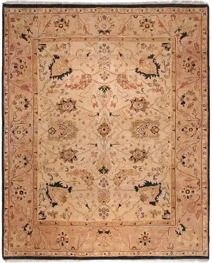 Indian Wool Oushak Gold - 8' x 10'
