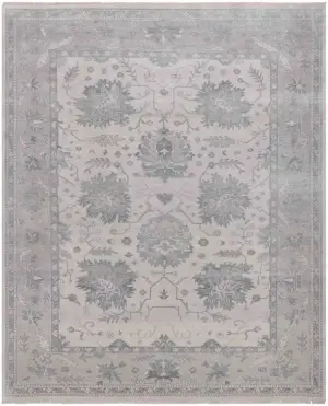 Indian Wool Oushak Grey Tones - 8' 10'' x 12'
