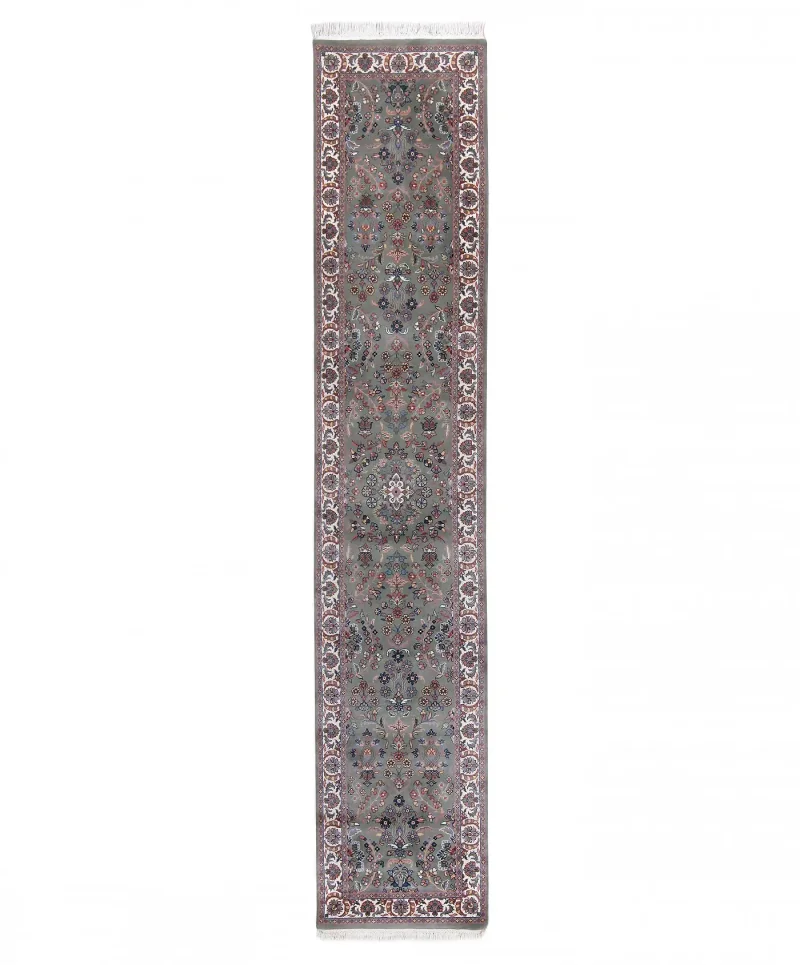 Indian Wool Sarough Beige  -  2' 6'' x  12' 