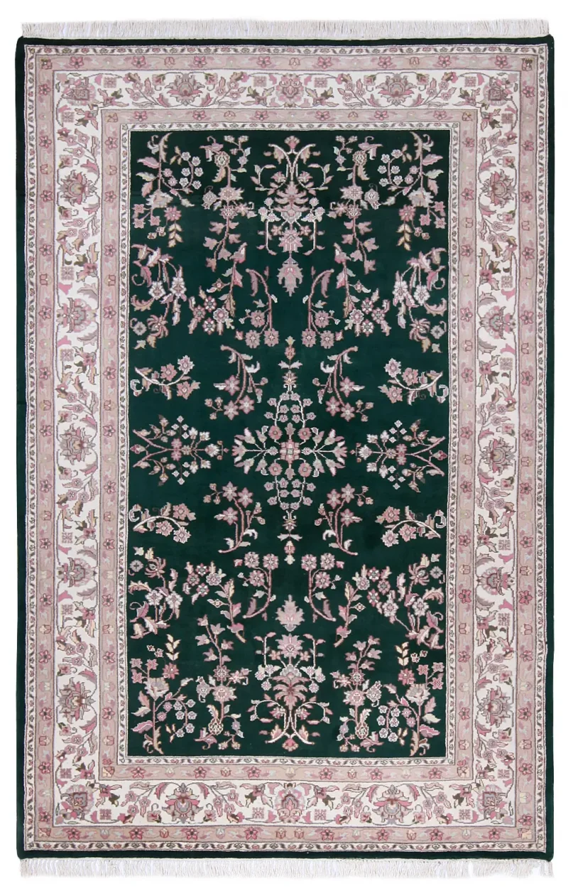 Indian Wool Sarough Ivory  -  6'  x  9' 2''