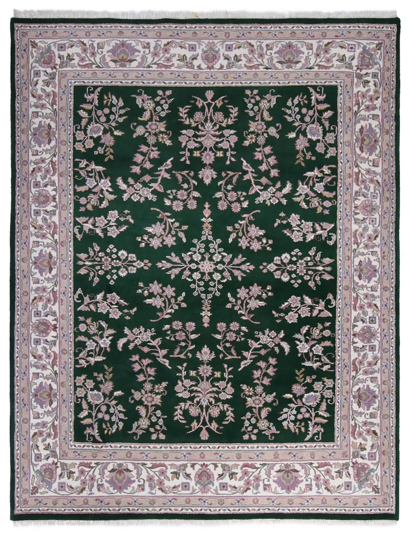 Indian Wool Sarough Ivory  -  8'  x  10' 2''