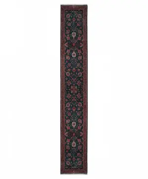 Indian Wool Semnan Emerald - 2' 7'' x 23' 9''