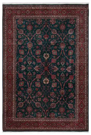 Indian Wool Semnan Rust - 6' 2'' x 9' 1''