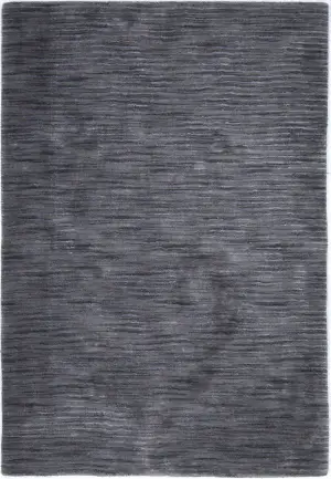 Indian Wool & Silk Transitional Grey - 4' x 6'