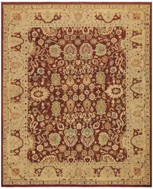 Indian Wool Soumak Rust - 9' x 12'