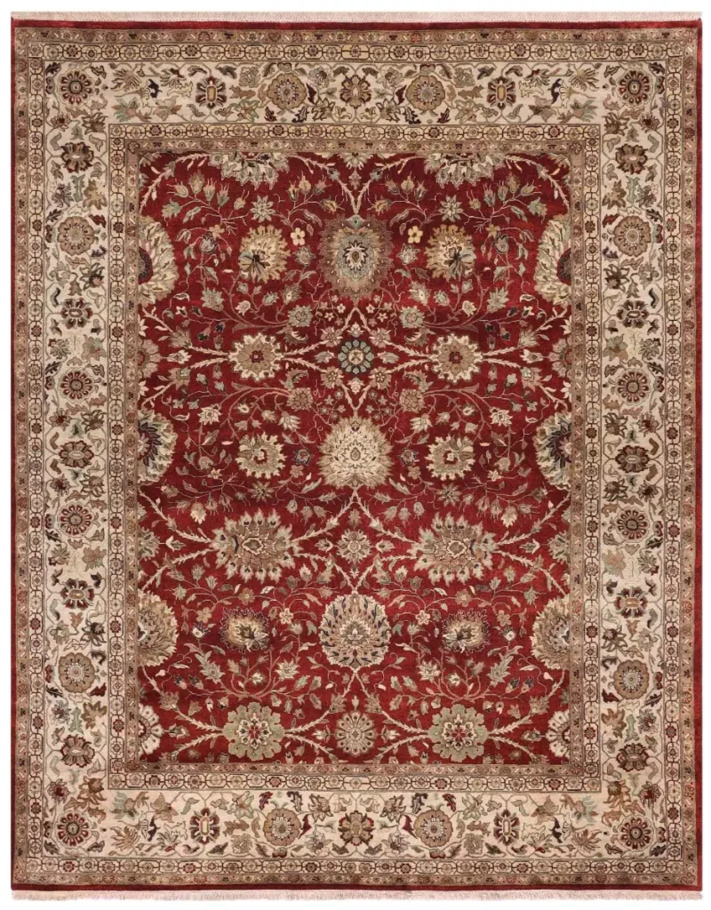 Indian Wool Sultanabad Rust/Gold  -  8'  x  10' 