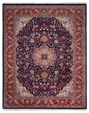 Indian Wool Tabriz Rust - 8' 2'' x 10' 2''