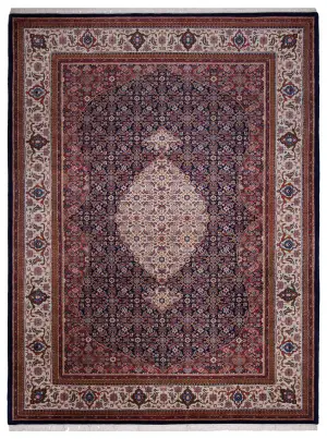 Indian Wool Tabriz Ivory - 9' 2'' x 12' 2''