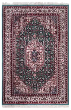 Indian Wool Tabriz Mahi Ivory - 6' x 9'