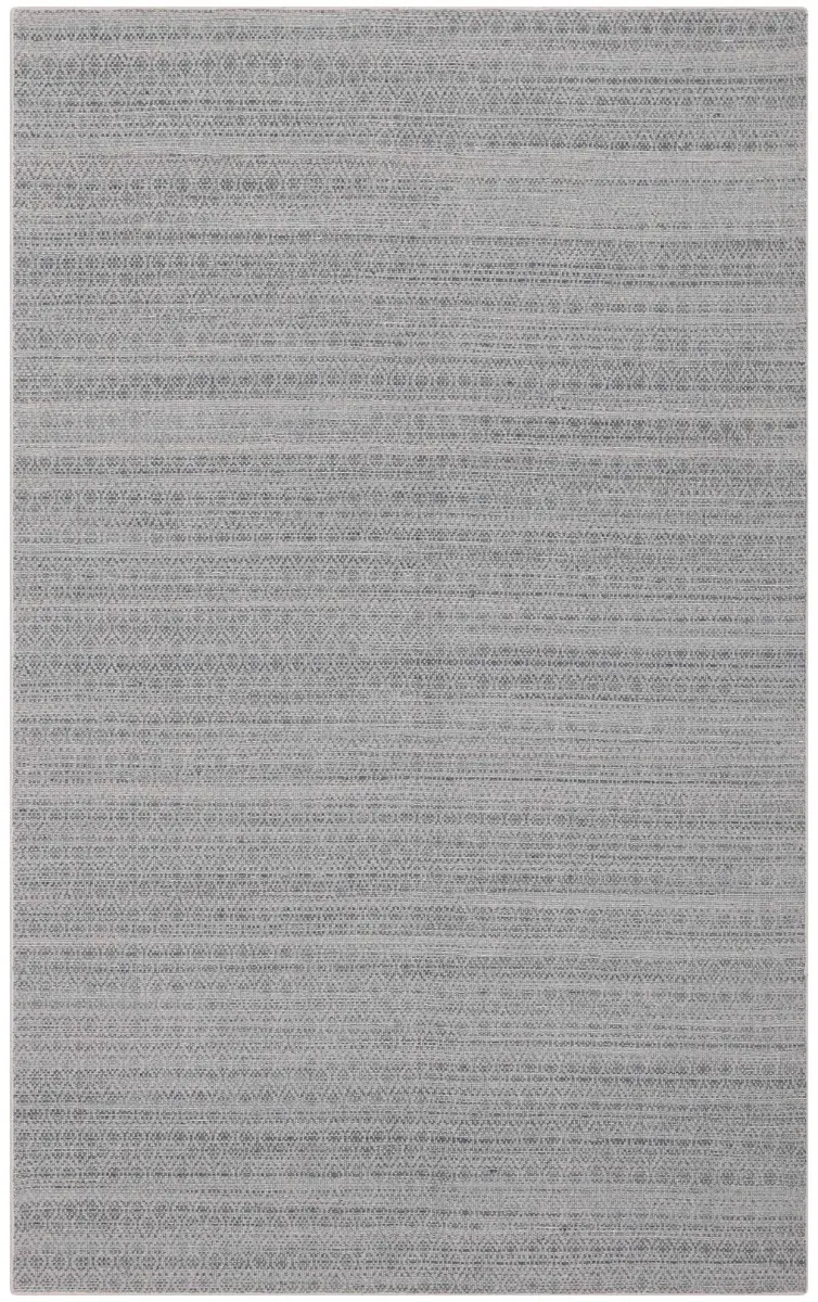 Indian Wool Transitional Steel  -  5'  x  8' 