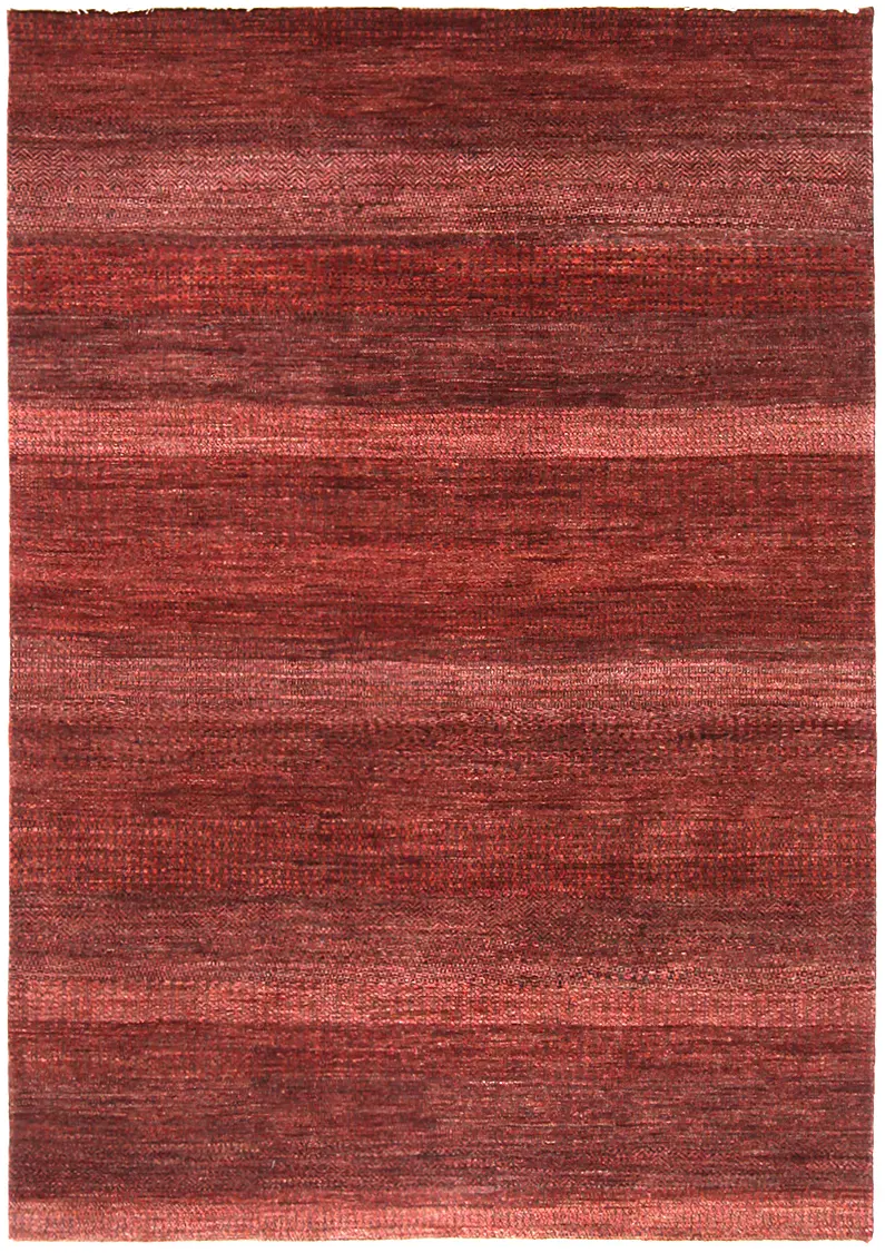 Indian Wool Transitional Plum  -  6' 2'' x  8' 8''