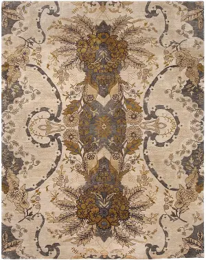 Indian Wool Transitional Grey - 7' 1'' x 10'
