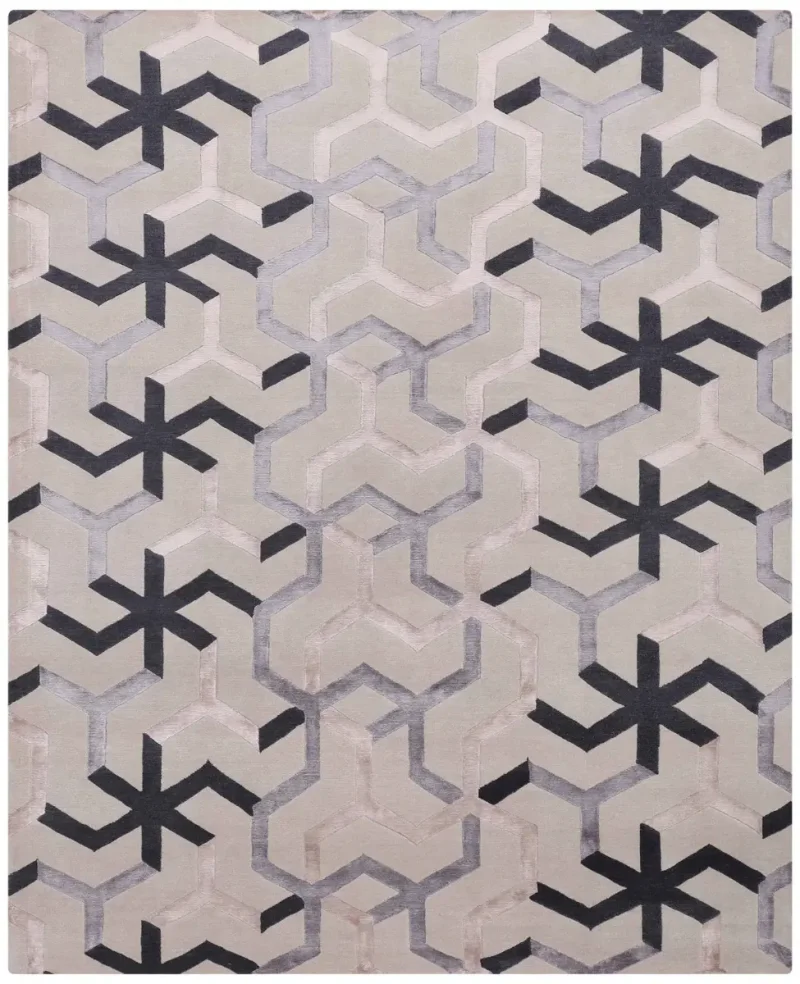 J2 Jannu J2-43 Antique White  -  8' 1'' x  10' 1''