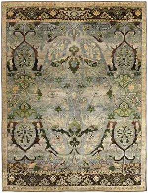 Kalden KLDN-01 Light Grey/Multi - 9' 11'' x 13' 1''