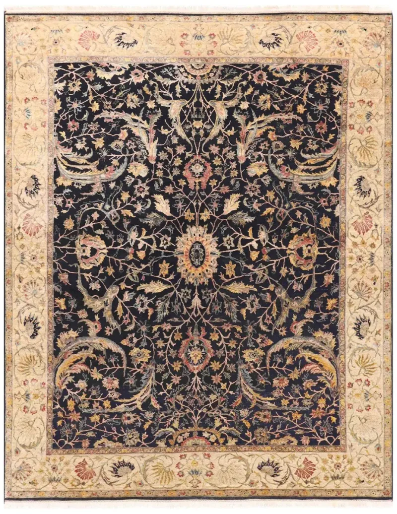 Kavya Mahal Black  -  8' 3'' x  10' 4''