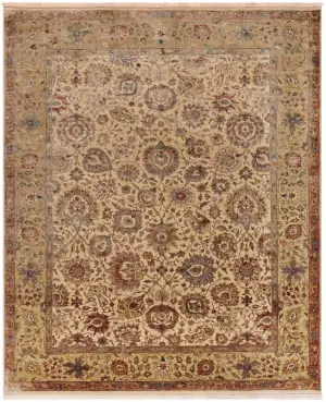 Kavya Mahal Beige - 9' 3'' x 12' 2''