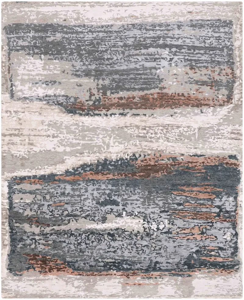 Kemble KMBL-01 Beige/Multi  -  8'  x  10' 