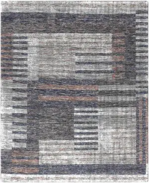 One of a Kind Geometric Abstract Ivory/Multi - 8' 1'' x 10'