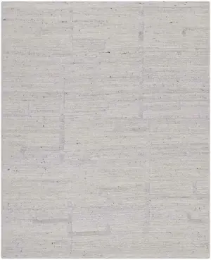 One of a Kind Geometric Block Pattern Ivory - 7' 11'' x 9' 11''