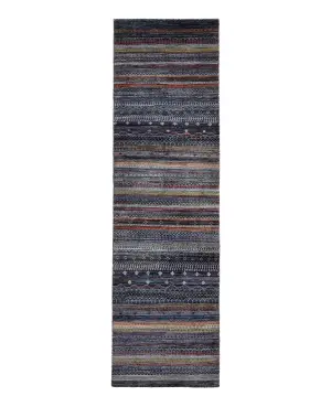 Paki Gabbeh Gabbeh Navy - 2' 9'' x 9' 6''