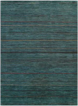 Paki Gabbeh Gabbeh Green - 8' 3'' x 11' 7''