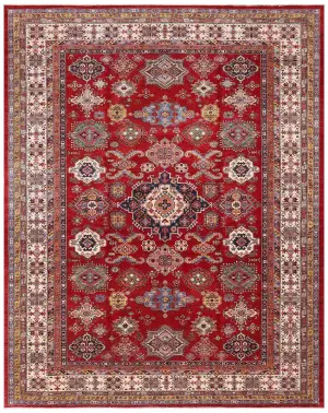 Paki Kazak Caucasian Red/Ivory - 10' 1'' x 12' 9''
