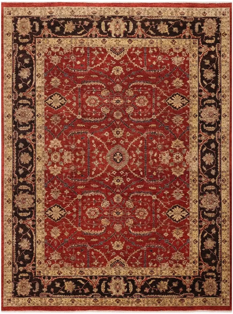 Pakistani-One of a Kind 378 Rust/Brown  -  8' 10'' x  12' 