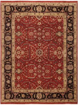 Pakistani-One of a Kind 378 Rust/Brown - 8' 10'' x 12'