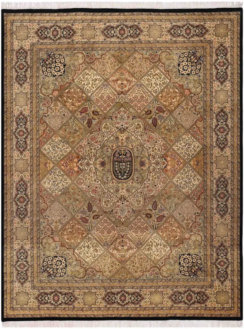 Pakistani-One of a Kind Bakhtiari Gold  -  8' 3'' x  10' 10''