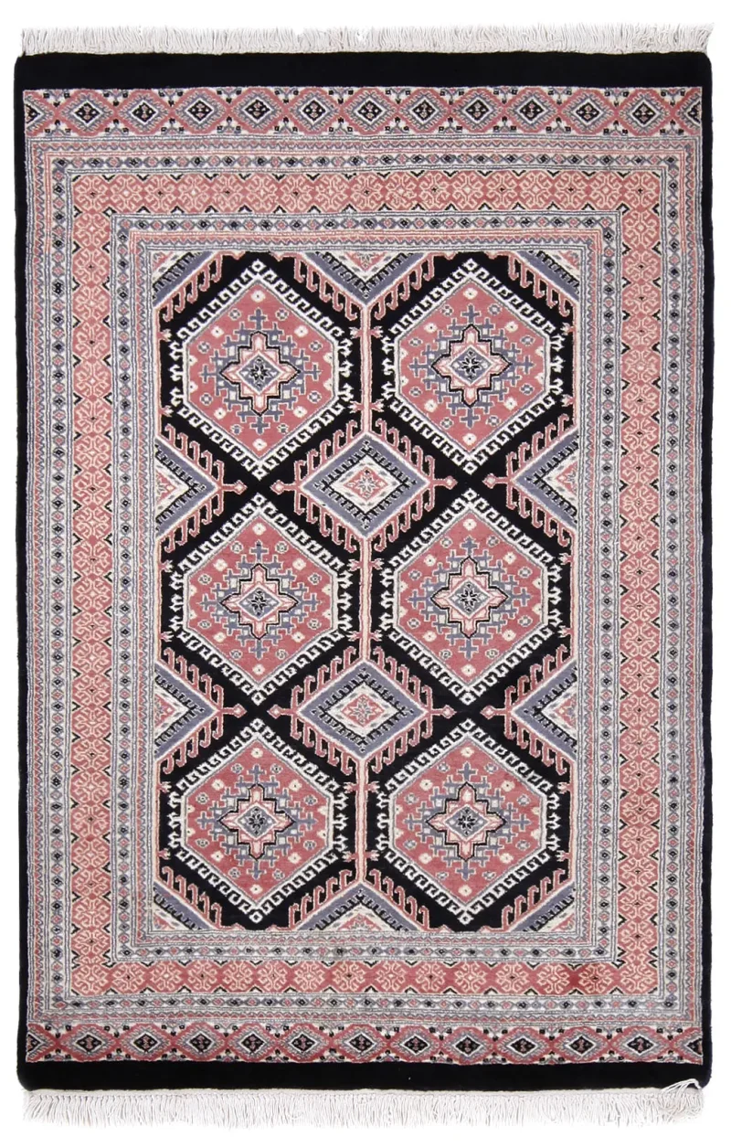Pakistani-One of a Kind Bokhara Tan  -  4' 2'' x  6' 3''