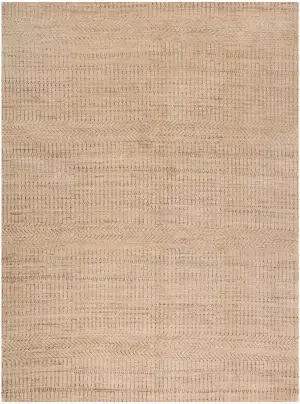 Pakistani-One of a Kind Gabbeh Cream - 8' x 10' 2''