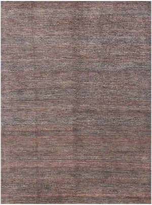 Pakistani-One of a Kind Gabbeh Brown/Multi - 7' 9'' x 9' 11''