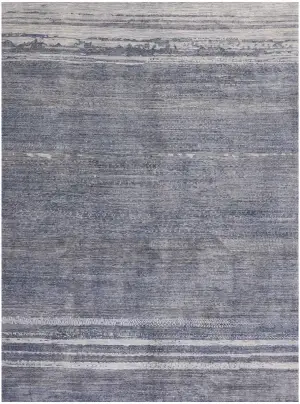 Pakistani-One of a Kind Gabbeh Grey - 8' 3'' x 9' 9''