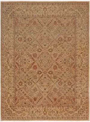 Pakistani-One of a Kind Hadji Jalili Tabriz Gold - 8' 1'' x 10' 2''