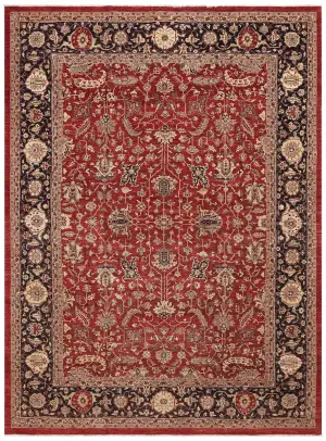 Pakistani-One of a Kind Heriz Rust/Brown - 10' 1'' x 13' 9''
