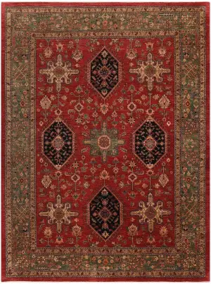 Pakistani-One of a Kind Karajeh Rust - 8' 11'' x 11' 8''