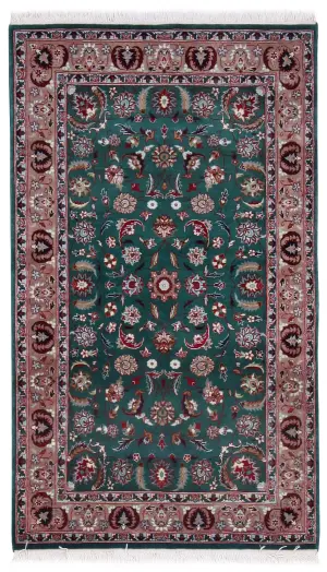 Pakistani-One of a Kind Kashan Tan - 3' x 5' 2''