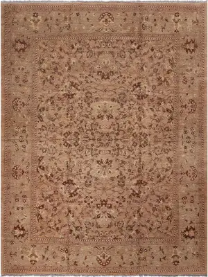 Pakistani-One of a Kind Oushak Gold - 11' 3'' x 14' 1''