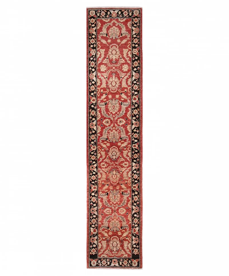 Pakistani-One of a Kind Oushak Rust  -  2' 4'' x  8' 