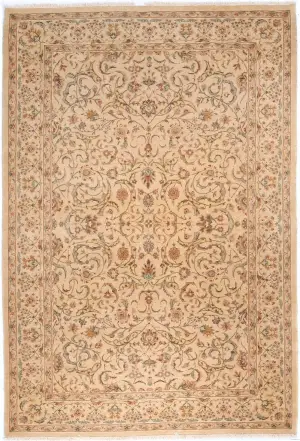Pakistani-One of a Kind Oushak Gold - 6' 1'' x 8' 11''