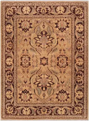 Pakistani-One of a Kind Oushak Gold - 8' 11'' x 11' 4''