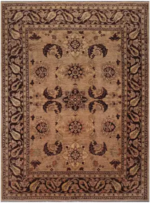 Pakistani-One of a Kind Oushak Gold - 9' 2'' x 11' 9''